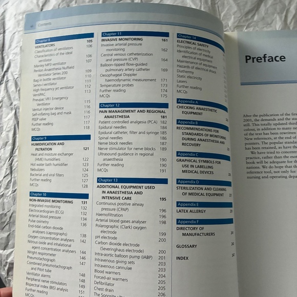 Essentials of Anaesthetic Equipment 3rd Edition UK paperback - Picture 3 of 6